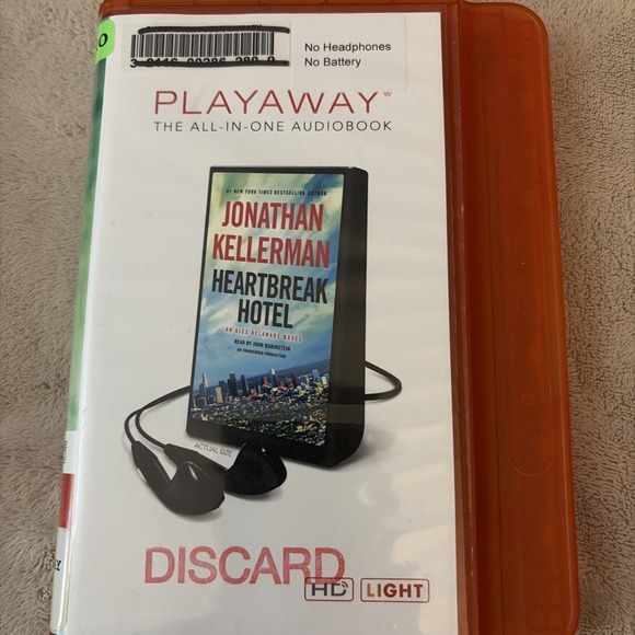 Other - Playaway Audiobook Audio Book Ex Library - Heartbreak Hotel - Jonathan Kellerman